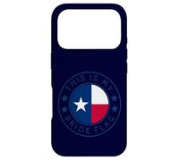 Custodia per iPhone 17 Pro Bandiera Texas This Is My Pride The Lone Star State Flag Art TX