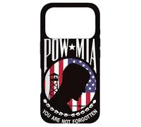 Custodia per iPhone 17 Pro Bandiera USA Pow Mia You are not forgotten