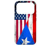 Custodia per iPhone 17 Pro Bandiere USA e Porto Rico - Stati Uniti d'America, Portoricano