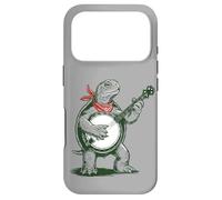 Custodia per iPhone 17 Pro Banjo Playing Turtle Retro Animal Bluegrass Terrapin