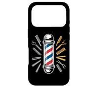 Custodia per iPhone 17 Pro Barber Pole Icon Barber Tools Forbici