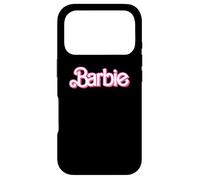 Custodia per iPhone 17 Pro Barbie - Logo Retro Rosa e Bianco