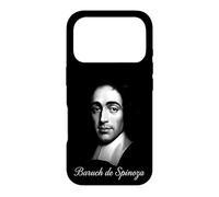 Custodia per iPhone 17 Pro Baruch de Spinoza Filosofia Razionalista Ritratto