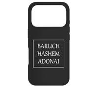 Custodia per iPhone 17 Pro Baruch Hashem Adonai Sia benedetto il nome del Signore