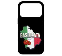 Custodia per iPhone 17 Pro Basilicata Italia Retro Regione Mappa Vintage Souvenir