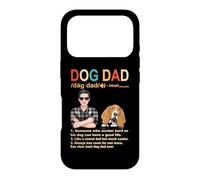 Custodia per iPhone 17 Pro Basset Hound Dog Dad Definition Funny Fathers Day