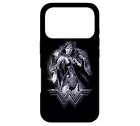 Custodia per iPhone 17 Pro Batman v Superman Wonder Woman Rainy Night