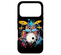 Custodia per iPhone 17 Pro Batteria Ritratto Tamburi Piatti