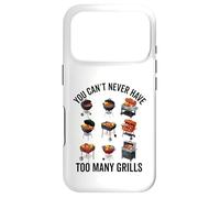 Custodia per iPhone 17 Pro BBQ Pit Master Divertente che non si possono mai avere troppe griglie