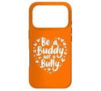 Custodia per iPhone 17 Pro Be A Buddy, Not a Bully Stop Bullismo Unity Day Orange Kids