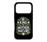 Custodia per iPhone 17 Pro Be Kind to Mother Nature Planet Earth Day Regalo ambientale