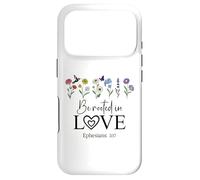 Custodia per iPhone 17 Pro Be Rooted in Gods Love Jesus Rooted in Christ Ephesians 3:17