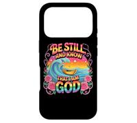 Custodia per iPhone 17 Pro Be Still And Know That I Am Dio Citazione