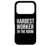 Custodia per iPhone 17 Pro Be the Hardest Worker in the Room Award Workout Motivation