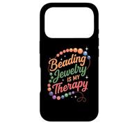 Custodia per iPhone 17 Pro Beading Jewelry è la mia terapia divertente design per gli amanti delle perline