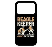 Custodia per iPhone 17 Pro Beagle Keeper Always On The Trail - Amante dei cani