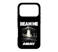 Custodia per iPhone 17 Pro BEAM ME AWAY UFO Alien Abduction Fantascienza Space Ship