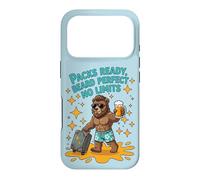 Custodia per iPhone 17 Pro Beard Perfect No Limts Bear Men Trip Summer Confezionato