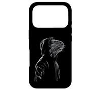 Custodia per iPhone 17 Pro Beaver Line Art Cool Drawing Animal Love Forest Motivo