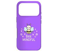 Custodia per iPhone 17 Pro Bee Mindful Motivational Be Mindful Mindfulness Meditazione