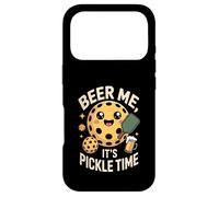 Custodia per iPhone 17 Pro Beer Me It's Pickle Time Fun Pickleball