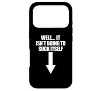 Custodia per iPhone 17 Pro Beh, non sta andando a succhiare se stesso umorismo adulto