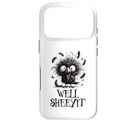 Custodia per iPhone 17 Pro Beh Sheeyit. Divertente Angry Black Bird Funny Corvo Beh Sheeyit