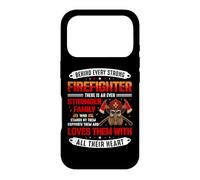 Custodia per iPhone 17 Pro Behind Every Strong Firefighter Fireman Firefighters Lovers
