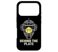 Custodia per iPhone 17 Pro Behind The Plate Softball Catcher Fastpitch Infield Catcher
