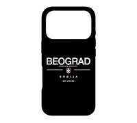 Custodia per iPhone 17 Pro Belgrado Serbia Capitale vacanza a Belgrado regali Srbija