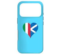 Custodia per iPhone 17 Pro Bella Bandiera Scozia Italia di Orgoglio Scozzese Italiano