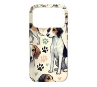 Custodia per iPhone 17 Pro Bella inglese Foxhound Dogs Pattern Cute Hound