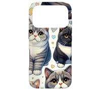 Custodia per iPhone 17 Pro Bellissimo modello di gatti carino gattini britannici a pelo corto