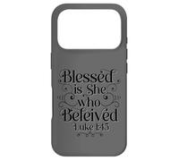Custodia per iPhone 17 Pro Benedetta Colui Che Credeva