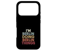 Custodia per iPhone 17 Pro Berlin Name Berlin Personalized Name First Given