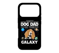 Custodia per iPhone 17 Pro Best Dog Dad In The Galaxy Basset Hound Funny Dogs Lovers