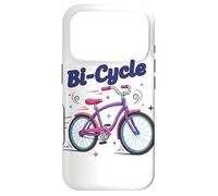 Custodia per iPhone 17 Pro Bi-Cycle Bisessuale Pride Bandiera Colori Bicicletta Pun Design