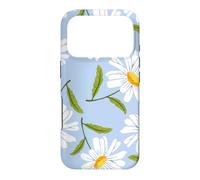 Custodia per iPhone 17 Pro Bianco Daisy Floral Pattern Primavera Fiore Giardino