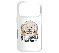 Custodia per iPhone 17 Pro Bichon Frise Ritratto Felicità Ha Pelliccia