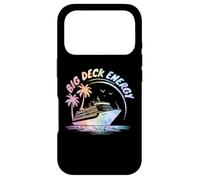 Custodia per iPhone 17 Pro Big Deck Energy Divertente Nave da crociera Viaggi Vacanze Tie Dye