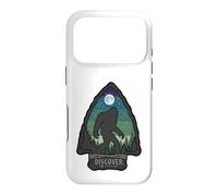 Custodia per iPhone 17 Pro Bigfoot Arrowhead Sasquatch Scopri la grafica del cielo notturno