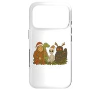 Custodia per iPhone 17 Pro Bigfoot Loch Ness Monster Mothman Alien Cryptid Christmas