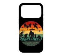 Custodia per iPhone 17 Pro Bigfoot Mothman Alien Criptidi Paranormali