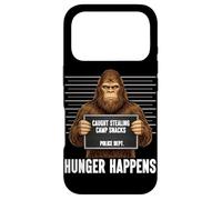 Custodia per iPhone 17 Pro Bigfoot Mugshot sorpreso a rubare snack da campo La fame accade