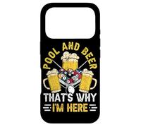 Custodia per iPhone 17 Pro Biliardo e birra Ecco perché sono qui Giocatori di biliardo
