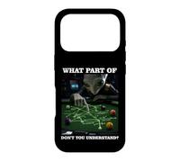 Custodia per iPhone 17 Pro Billiards Physics Alien Nerd Pool Player