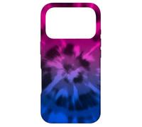 Custodia per iPhone 17 Pro Bisessuale Tie Dye Boho Bi Pride Bandiera Colori Rosa Viola