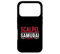 Custodia per iPhone 17 Pro bisturi samurai - divertente chirurgo medico sala operatoria umorismo