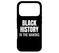 Custodia per iPhone 17 Pro Black History in the making Bold Statement Tee