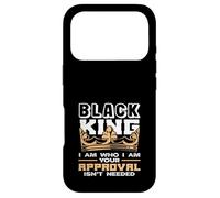 Custodia per iPhone 17 Pro Black King Crown Io sono chi sono Black History Month